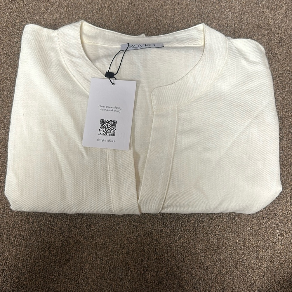SALINA TUNIC- Ivory